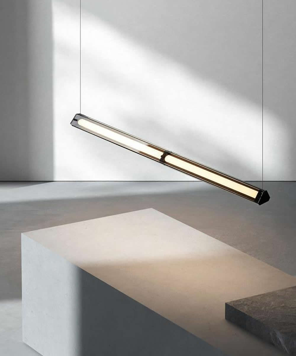 Triangular Linear Pendant
