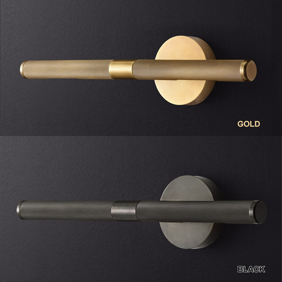 Sleek Brass Vanity Light