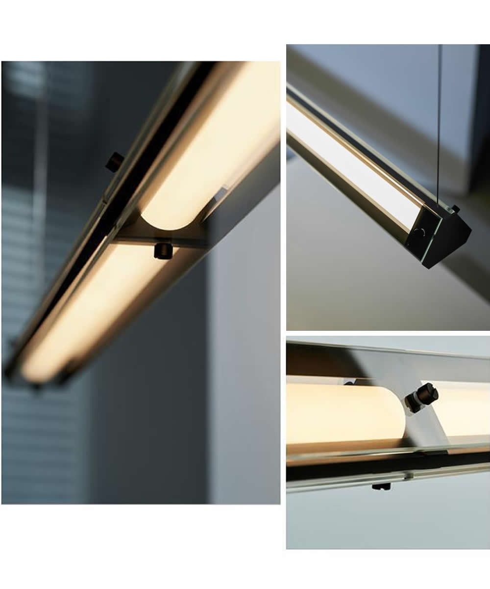 Triangular Linear Pendant