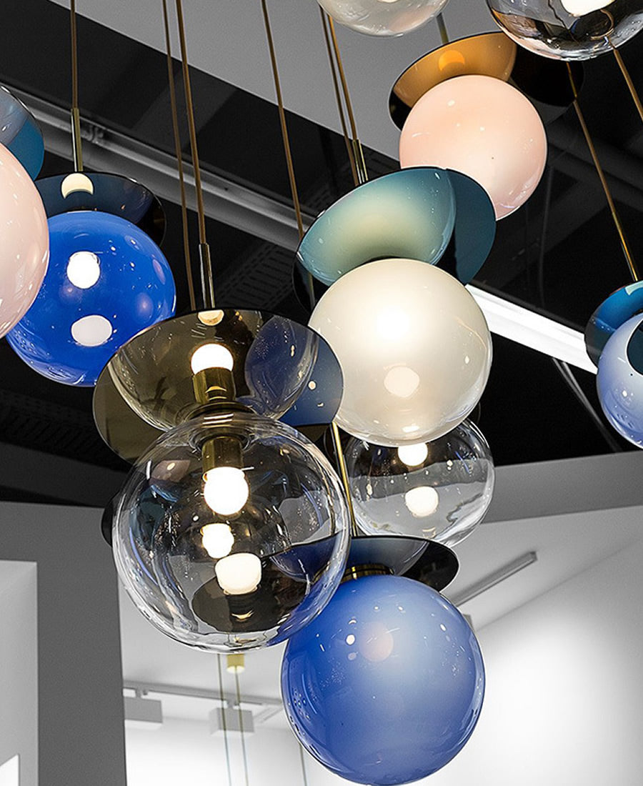 Floating Colorful Orbs
