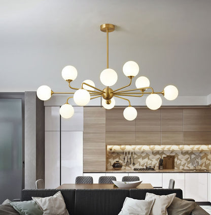 Radiant Sphere Chandelier