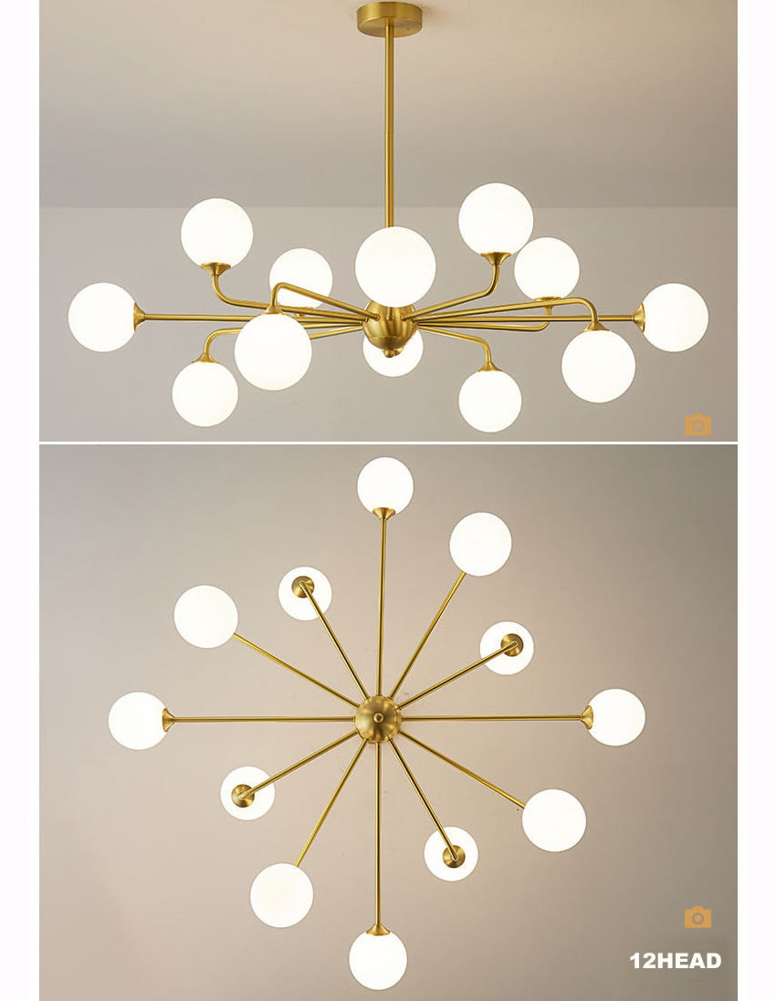 Radiant Sphere Chandelier