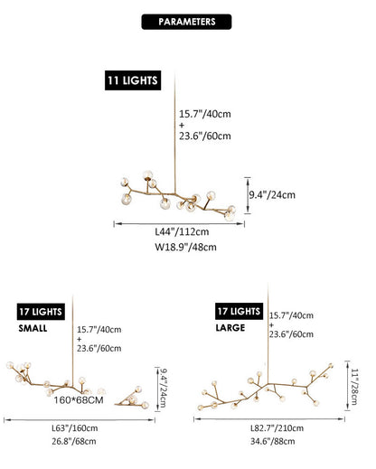 Branching Chandelier