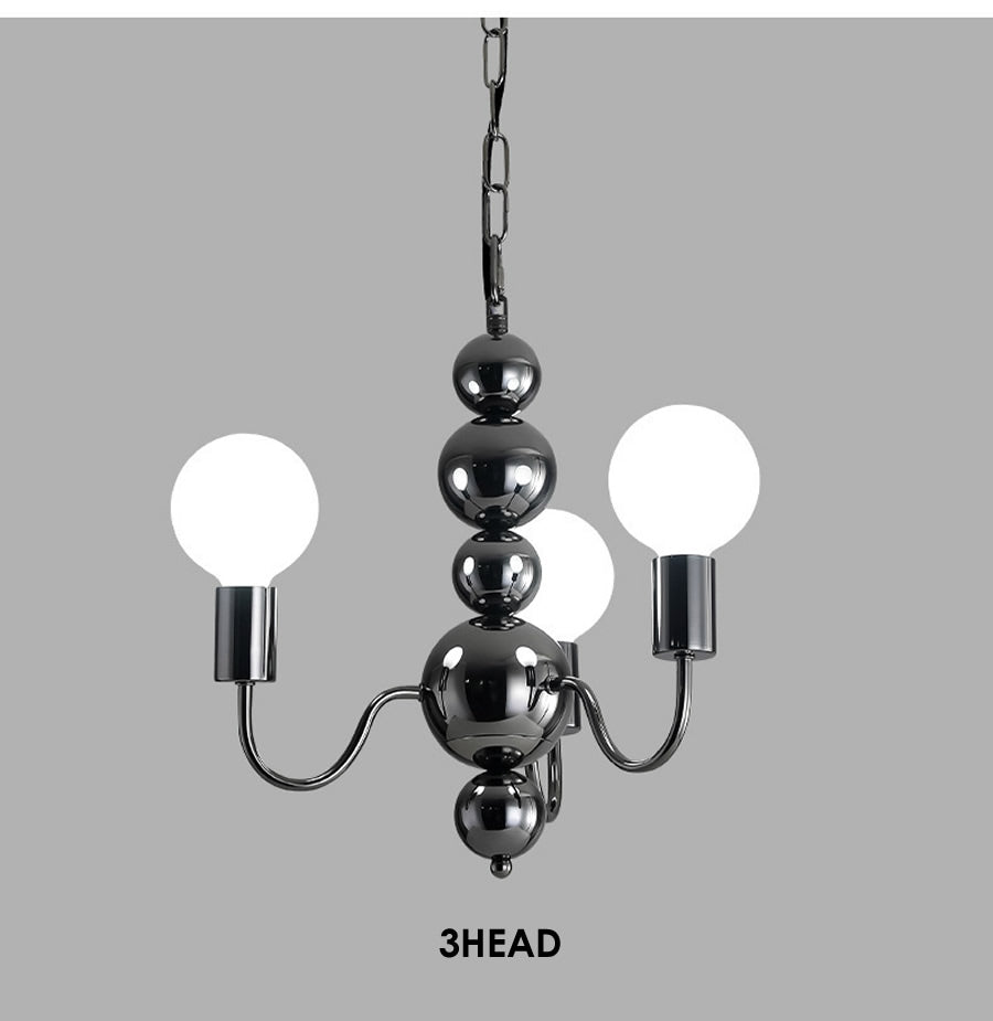 Pearl Black Chandelier